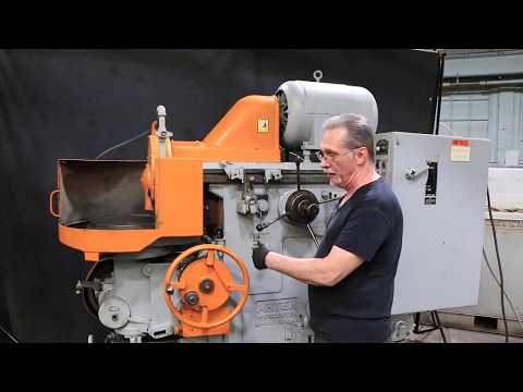 Arter D-16 Horizontal Spindle Rotary Surface Grinder full video