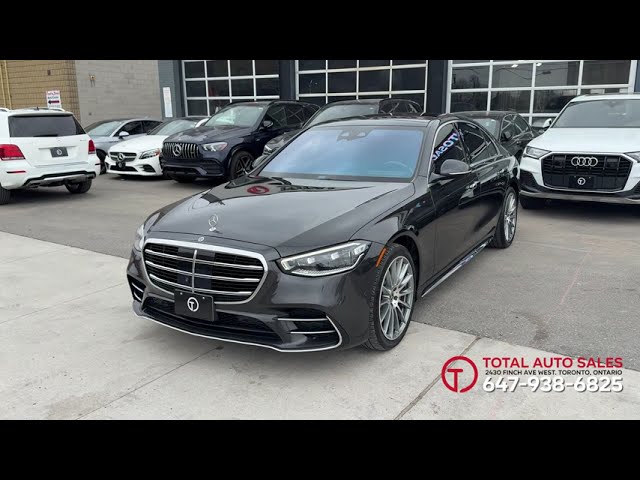 2021 Mercedes-Benz S-Class 500 | EXCLUSIVE PACKAGE | NAPPA LEATH in Cars & Trucks in City of Toronto