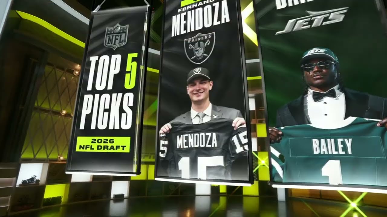 NFC NORTH & NFC SOUTH schedule release breakdown 🔥 + Fernando Mendoza & AFC East | NFL on ESPN