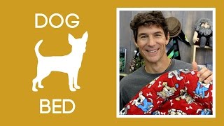 Make a Cozy Dog Bed with Shannon Cuddle Fabric