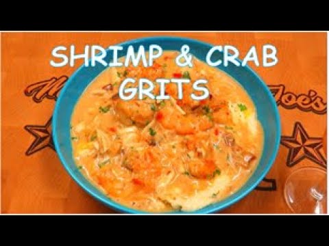 Creamy Shrimp and Grits Recipe | How to cook them with a Crab Gravy