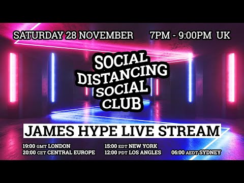 James Hype LIVE - 28/11/20