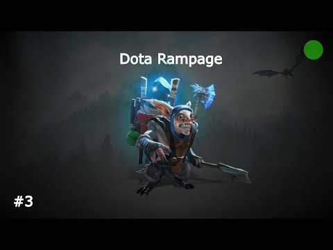 Dota 2 Rampage Meepo - Rampage Compilation Collection Pro Part #3