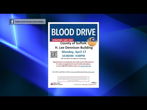 NY Long Island Suffolk County’s Blood Drive