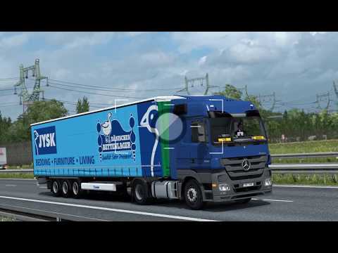 ETS2 Mercedes Actros MP3 1844 Ostrołęka - Radom