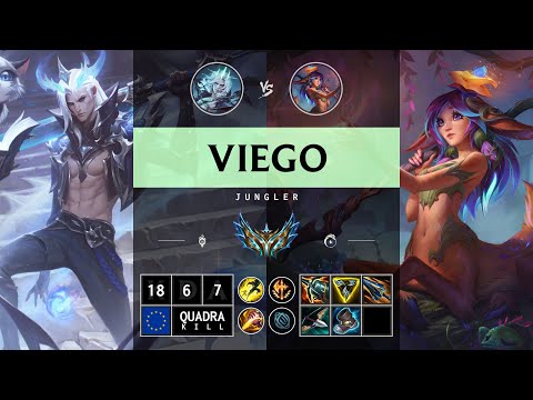 Viego Jungle vs Lillia - EUW Challenger Patch 14.13