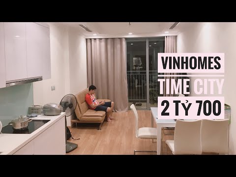 Đột nhập căn hộ Vinhomes Time City. Nội thất cơ bản giá có 2 tỷ 700.