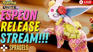 Espeon IS HERE!!! spragels Espeon Release Stream