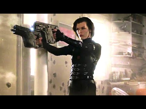 RESIDENT EVIL: RETRIBUTION Action Clip (2012)
