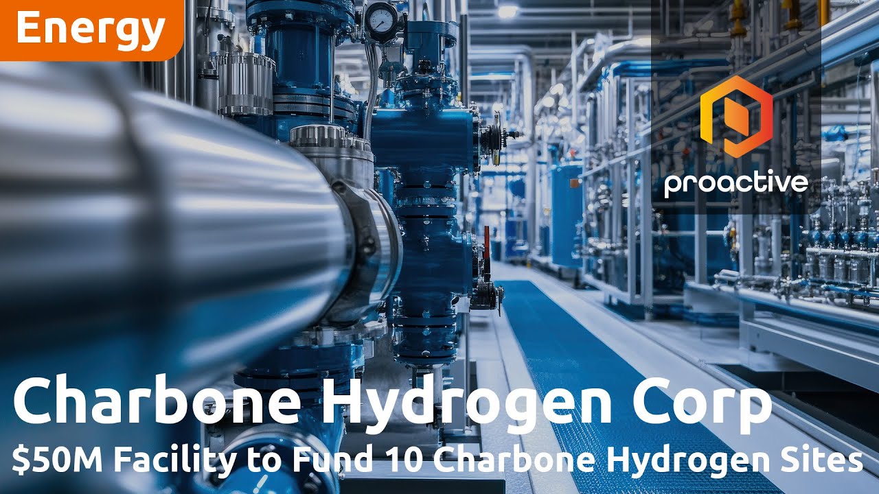 Charbone Hydrogen secures $50m facility to fund North American green hydrogen rollout