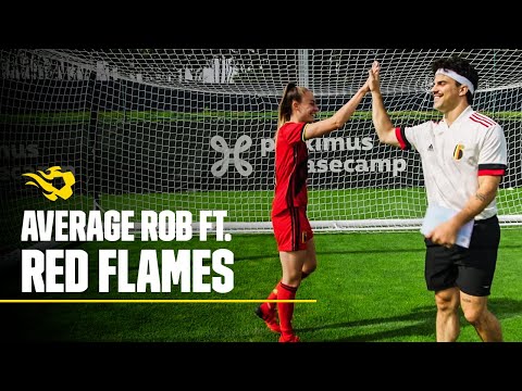 Our Red Flames make a new friend, Average Rob | RED FLAMES