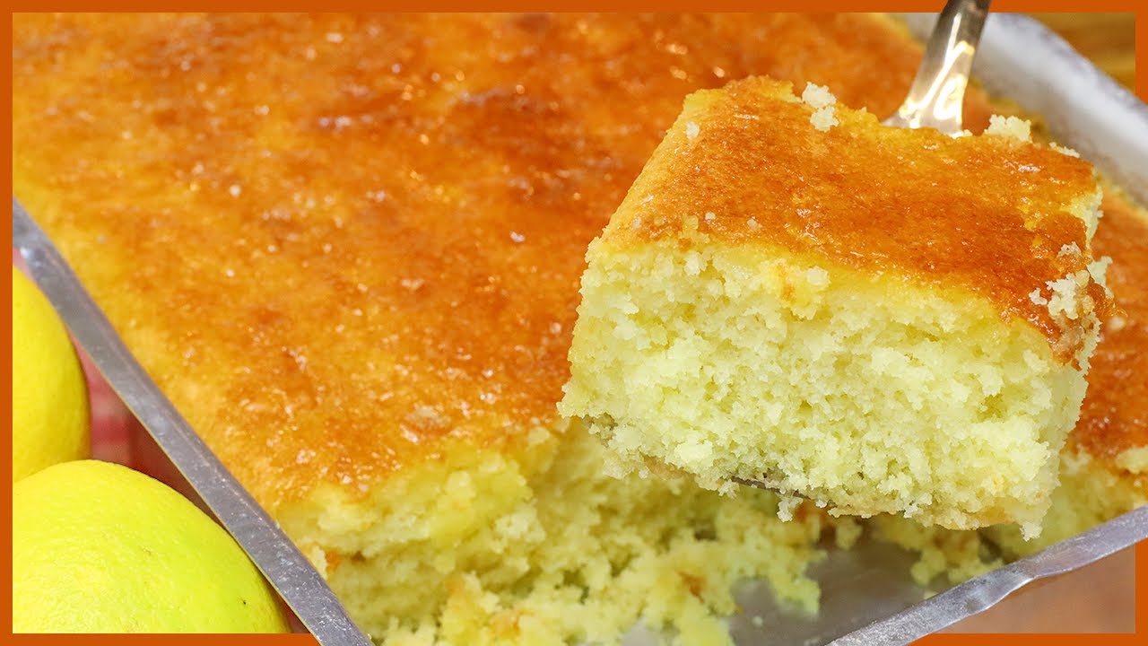 BOLO DE LARANJA COM CALDA I FOFINHO I MOLHADINHO I DELICIOSO I Receitas de Pai
