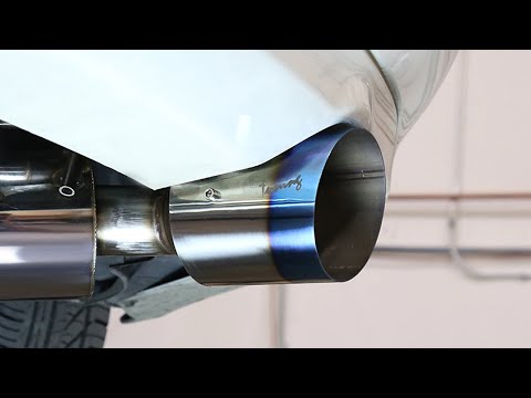 Infiniti G35 coupe with spec d exhaust & Megan racing downpipes Review