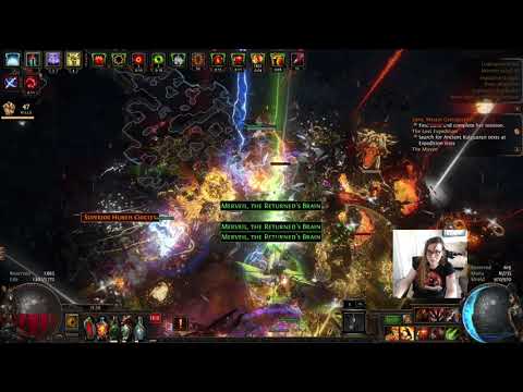 extrem low life end game lancing steel with pob