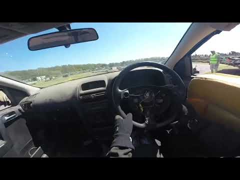 Angmering oval raceway car jump on board with Matt power 2021