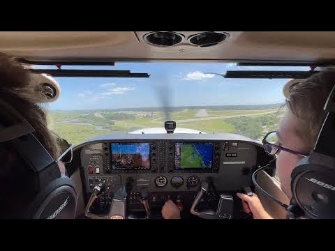 crosswind landing C172