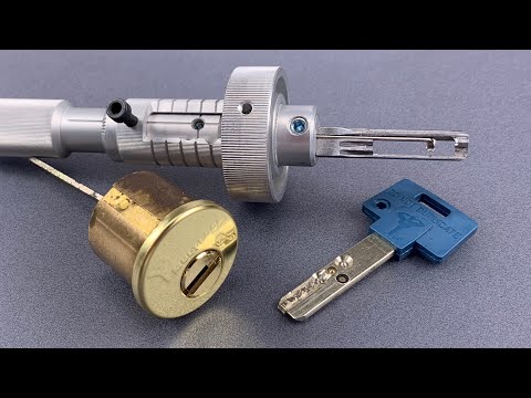 939] Mul-T-Lockインタラクティブを開くための「ローターピック」を使用する ([939] Using a “Rotar Pick” To Open a Mul-T-Lock Interactive)
