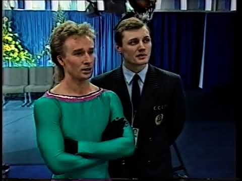 Alexander Fadeev URS - 1989 European Figure Skating Championships Original Program