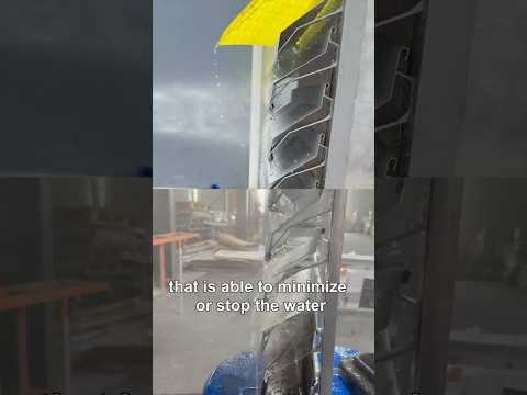 ADVANTAGE OF ALUMINIUM Z-LOUVERS