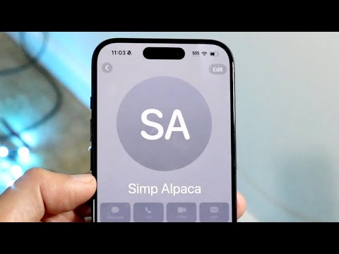 How To Change Share Your Name & Photo On iPhone! (2023)