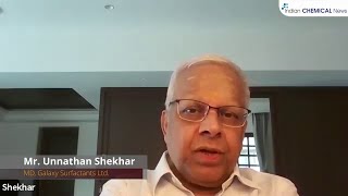 Our Capex plan is Rs. 170 crore each in FY2020-21 and FY2021-22 : Unnathan Shekhar, MD, Galaxy Surfactants