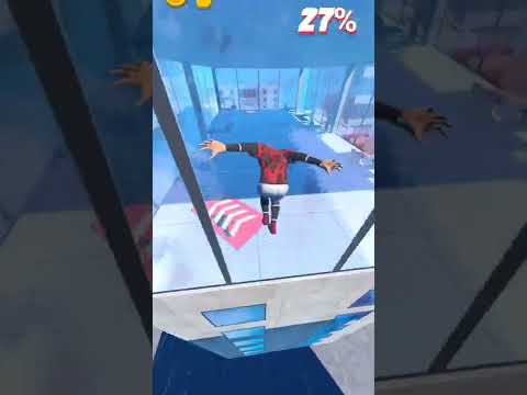 rooftop run rush parkour gameplay #shorts - YouTube