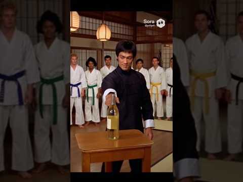 Bruce Lee's Iron Fingers Technique #brucelee #martialarts #movie #aishorts #sora2