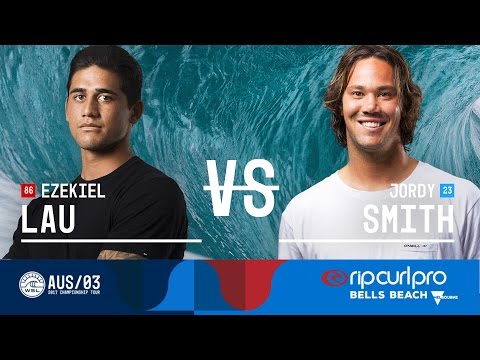 Ezekiel Lau vs. Jordy Smith - Semifinals, Heat 2 - Rip Curl Pro Bells Beach 2017