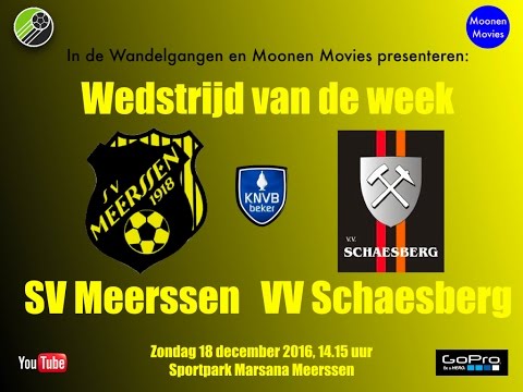 SV Meerssen-VV Schaesberg 18-12-2016