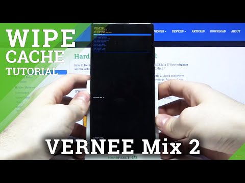 How to Wipe Cache Partition on VERNEE Mix 2 – Open Recovery Mode