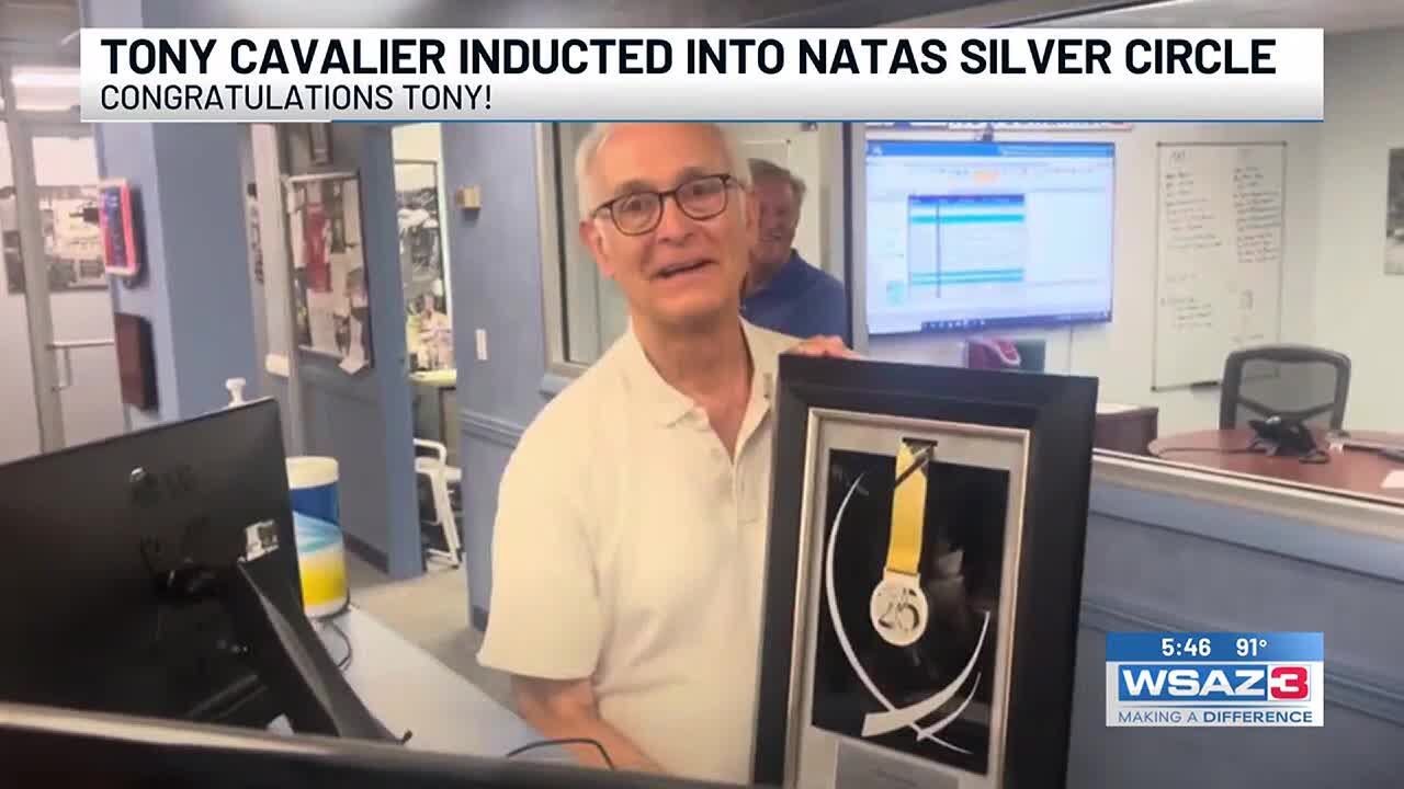 Tony Cavalier inducted into NATAS Silver Circle
