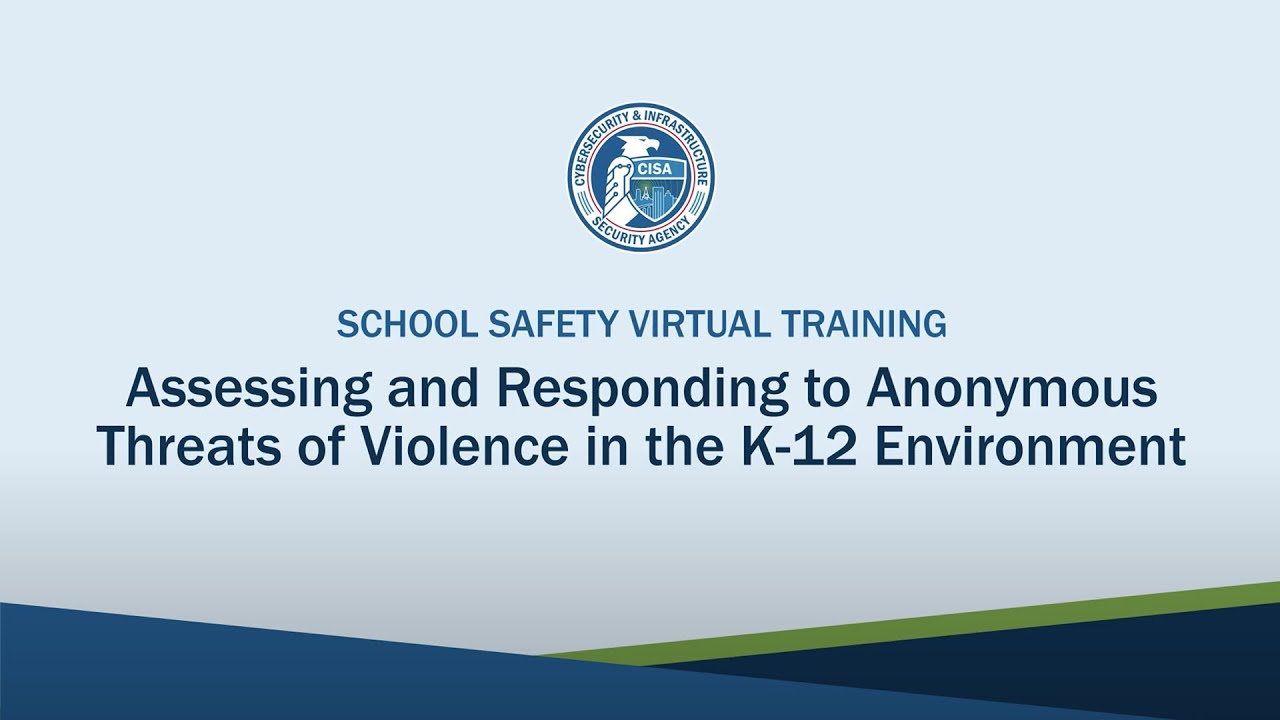 Assessing and Responding to Anonymous Threats of Violence in the K-12 Environment