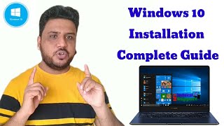 [Tutorial] How to install WINDOWS 10 step by step guide | Make Bootable pendrive | Make iso file