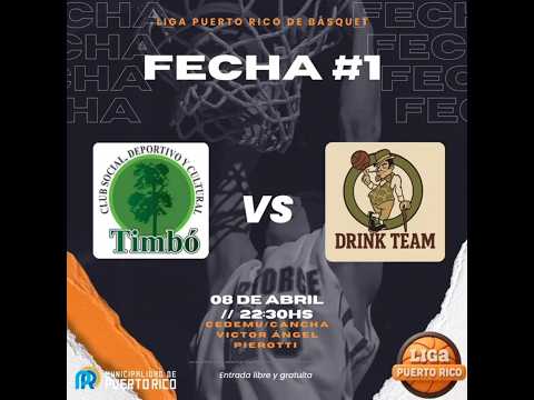 DRINK TEAM VS TIMBO. TORNEO AMATEUR PUERTO RICO