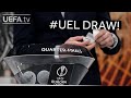 UEFA Europa League Quarter-final & Semi-final draw