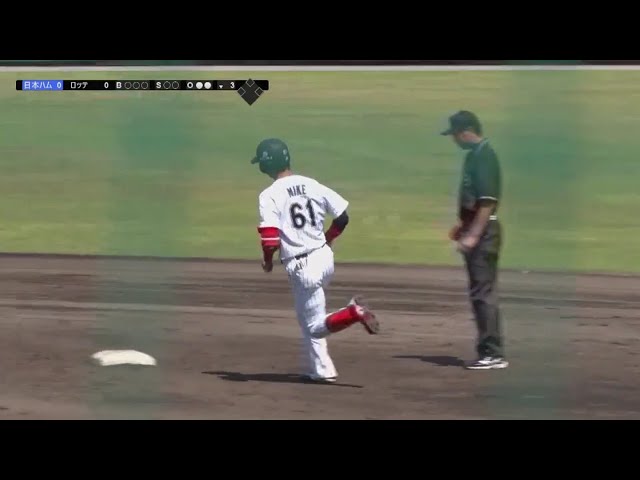 【ファーム】マリーンズ・三家の2号ソロHRで先制!! 2018/5/11 M-F(ファーム)