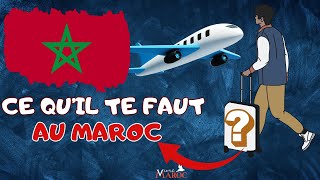 8 articles que tu dois avoir dans ta valise quand tu pars au Maroc 🇲🇦 !