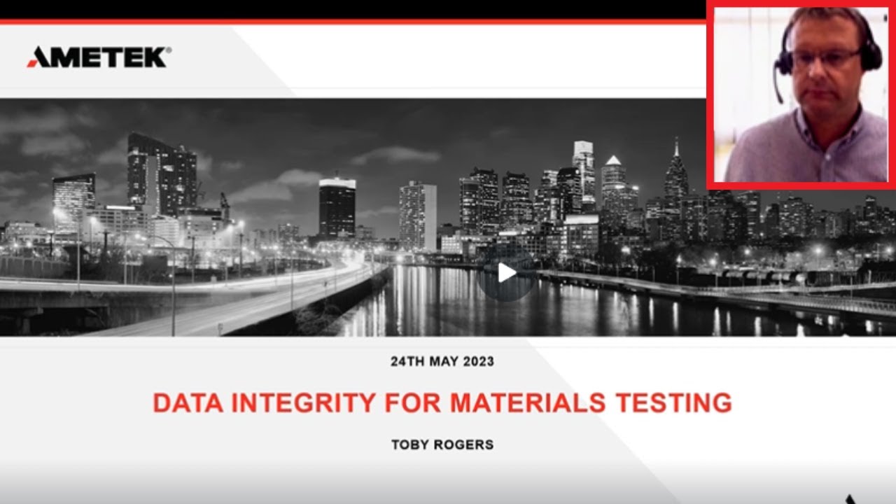 Data Integrity webinar 24 May 2023
