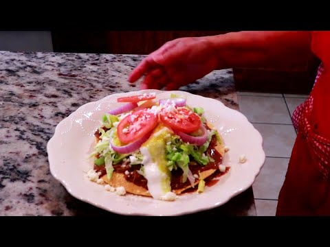 Como Hacer Tostadas De Res! | How To Make Beef Tostadas!