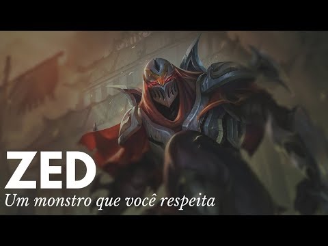 ZED É O MONSTRO QUE VOCÊ RESPEITA - MID GAMEPLAY - LEAGUE OF LEGENDS Wendell55 [PT BR]