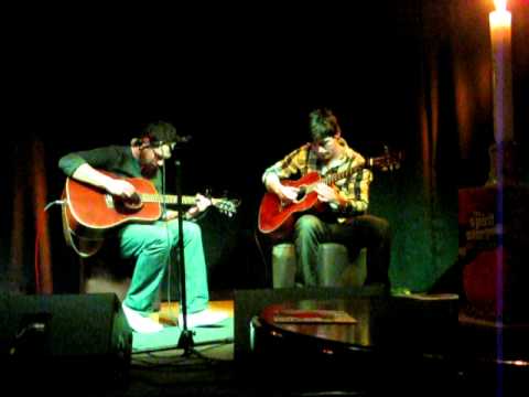 Conor Boyle and Gary McGeown performing 
