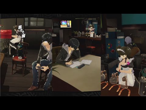 Mamakami Working In The Background - Persona 5