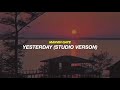 Marvin Gave - Yesterday (Studio Version) // sub español
