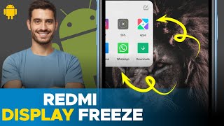 Phone freeze problem Solved - How to solve Redmi Display freezing problem permanently