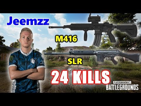 Team Liquid Jeemzz - 24 KILLS - M416+SLR -  SOLO - PUBG