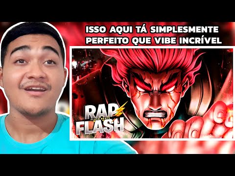Reagindo a UltraSpeedRap - Guy (Naruto) - Besta Vermelha II | Flash Beats