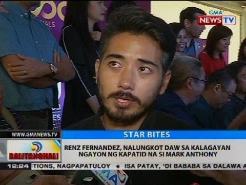 Renz Fernandez, nalungkot daw sa kalagayan ngayon ng kapatid na si Mark Anthony