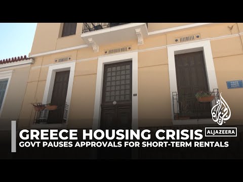 Greece housing crisis: Government pauses approvals for short-term rentals