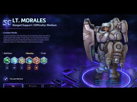 Heroes of the Storm - Lt. Morales Guide