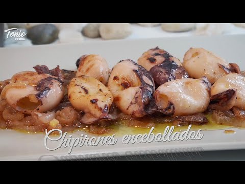 Cómo hacer los Chipirones encebollados | Deliciosos y muy fáciles de preparar #485#